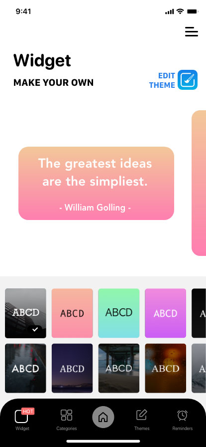 App screenshot