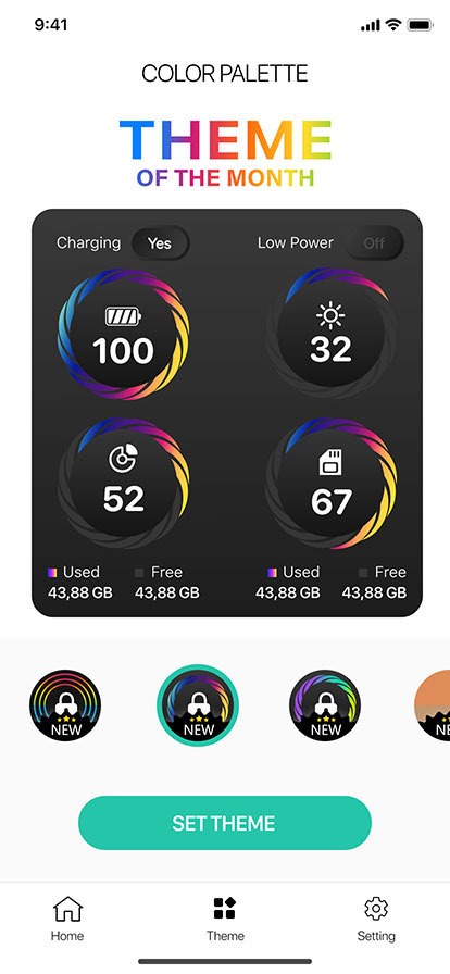 App screenshot